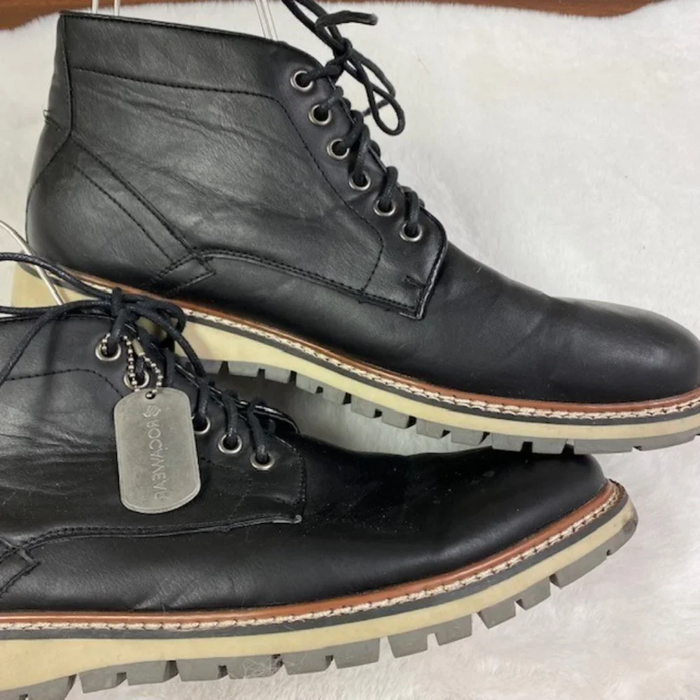 RocaWear Chukka Jim‎ Black Boots, size 13
